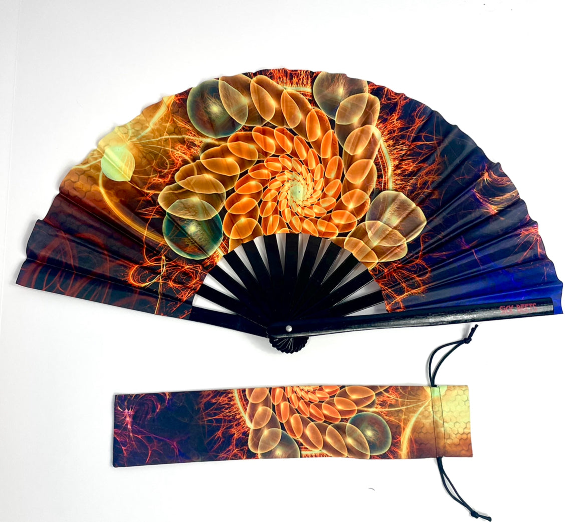 Wildfire Fan + Sleeve (UV Reactive)