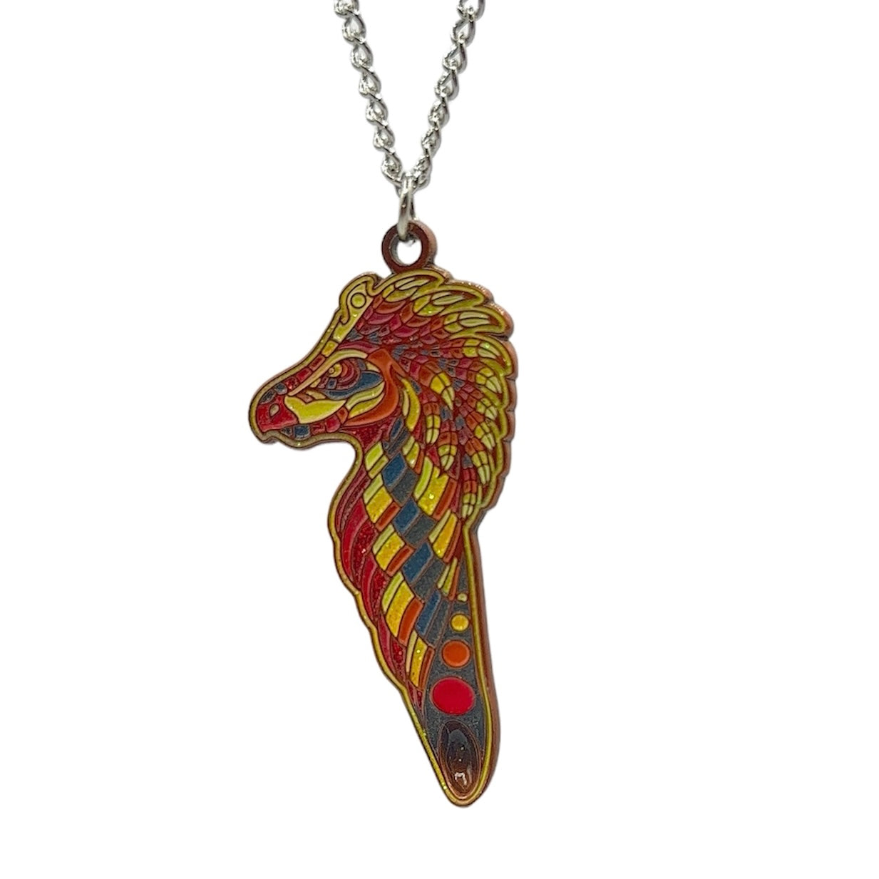 Firebird Spoon Pendant (Glow in the Dark)