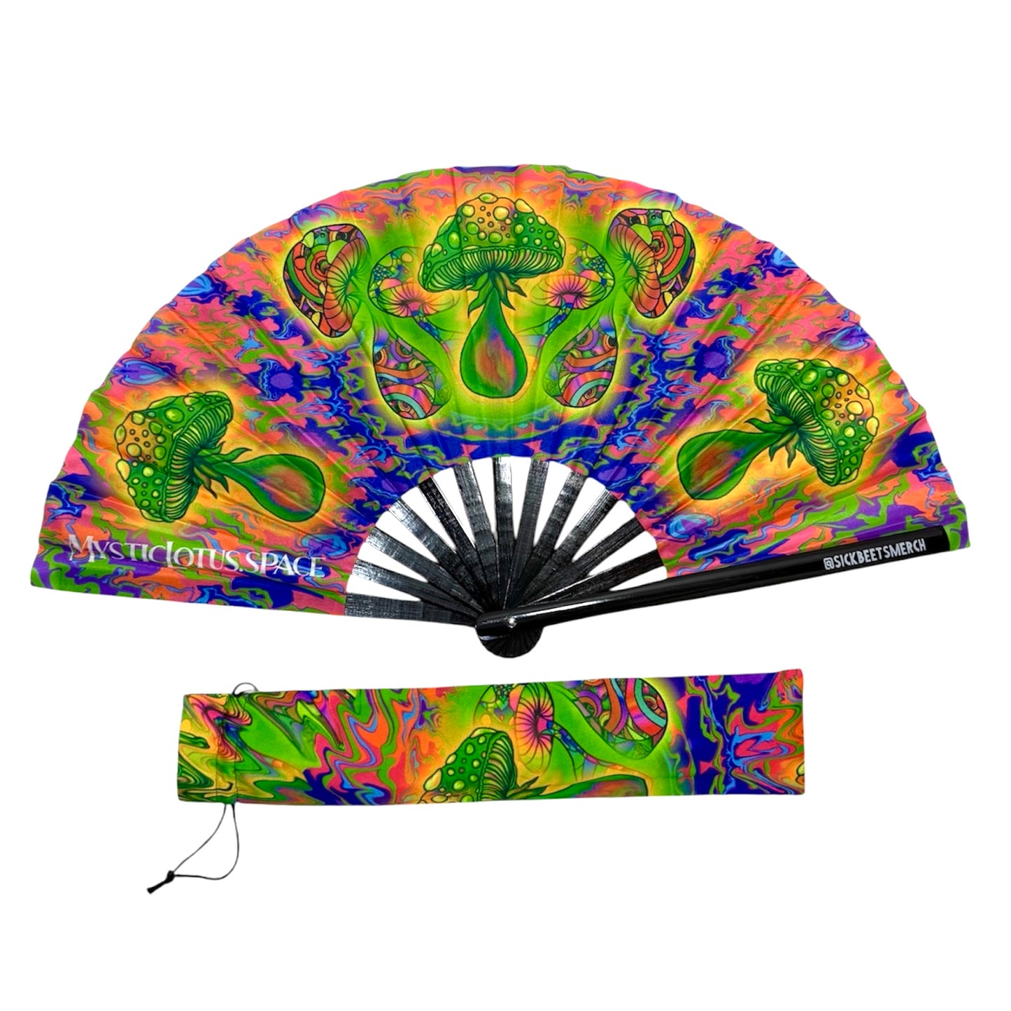 Mushroom Fan + Sleeve (UV Reactive)