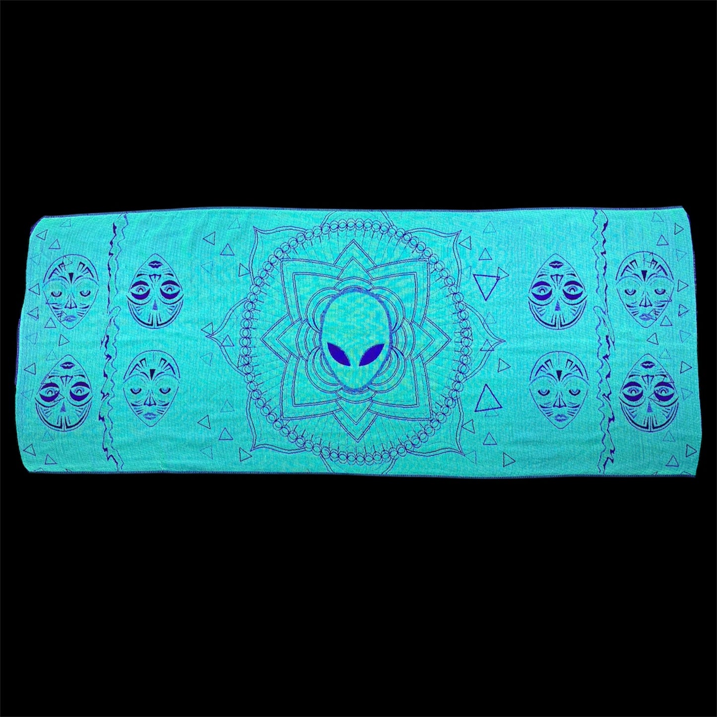 Lotus Alien Pashmina (UV Reactive)
