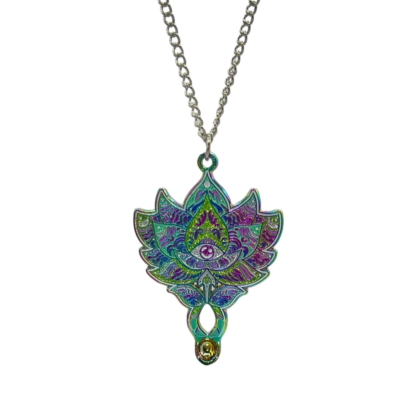 Lotus Spoon Pendant (Glow in the Dark)