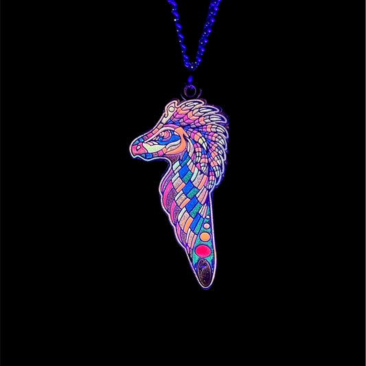 Firebird Spoon Pendant (Glow in the Dark)