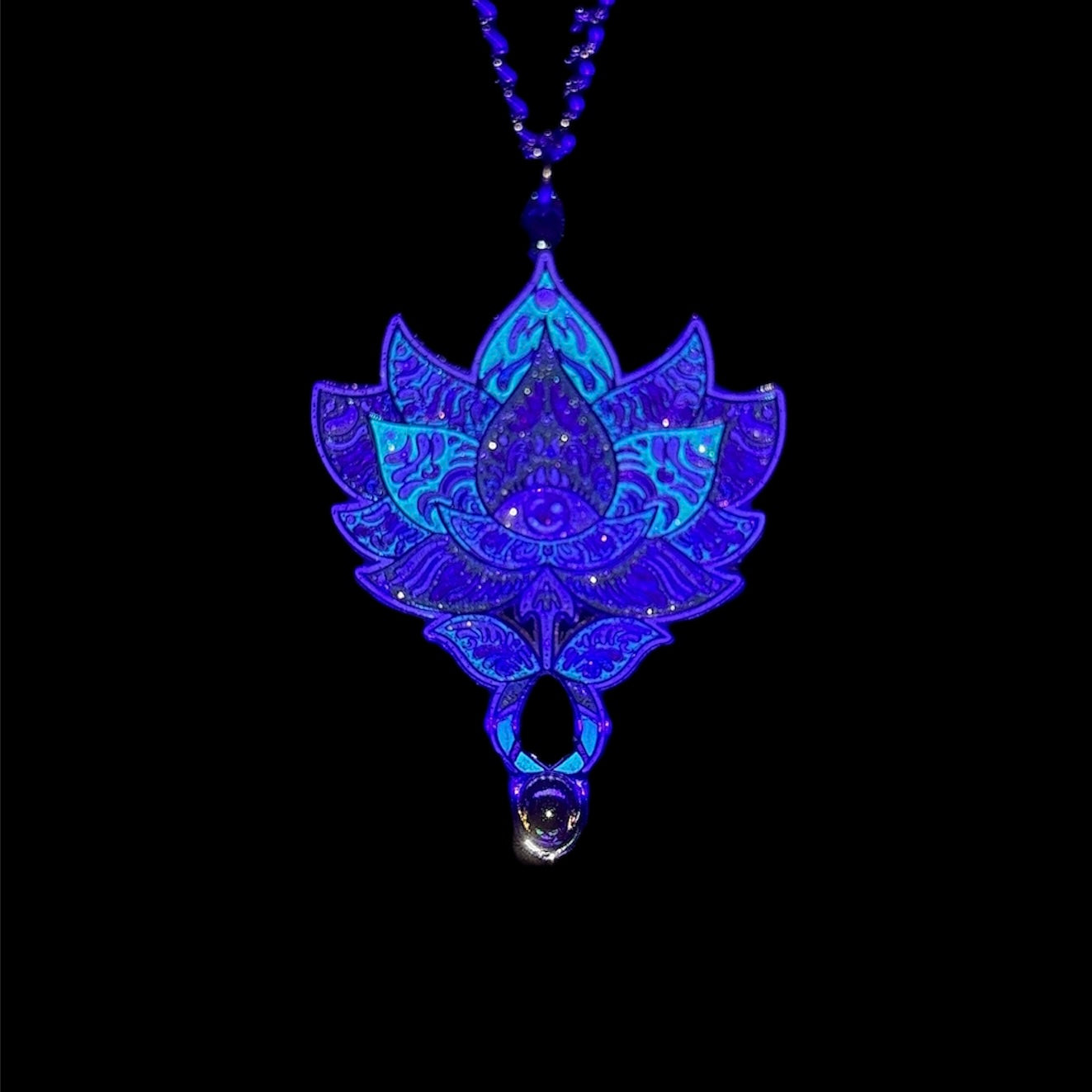 Lotus Spoon Pendant (Glow in the Dark)