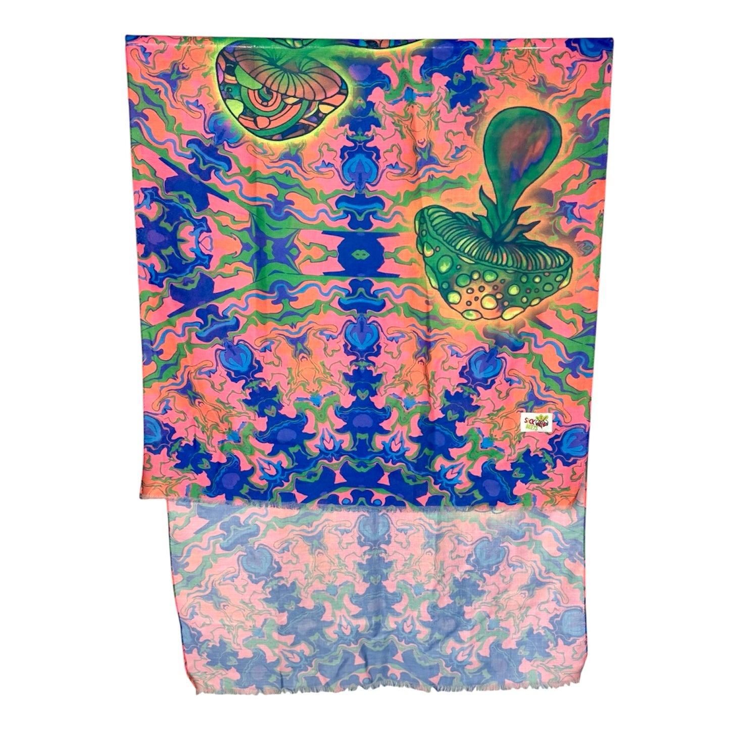 Mushroom Scarf (UV Reactive)