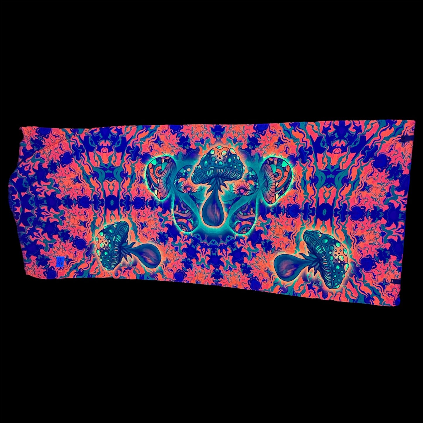 Mushroom Scarf (UV Reactive)