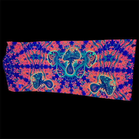 Mushroom Scarf (UV Reactive)