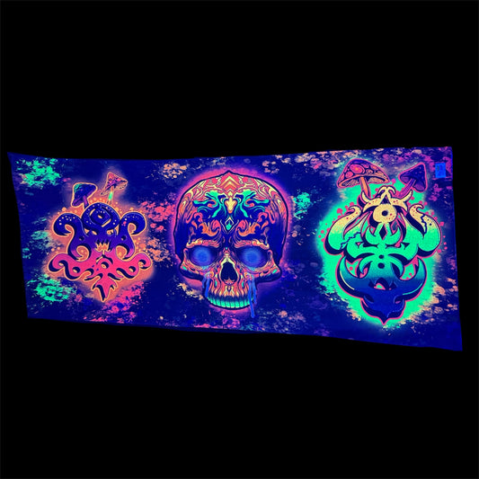Skull Scarf (UV Reactive)