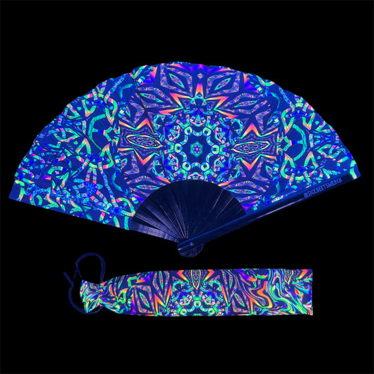 Kaleidoscope Fan + Sleeve (UV Reactive)