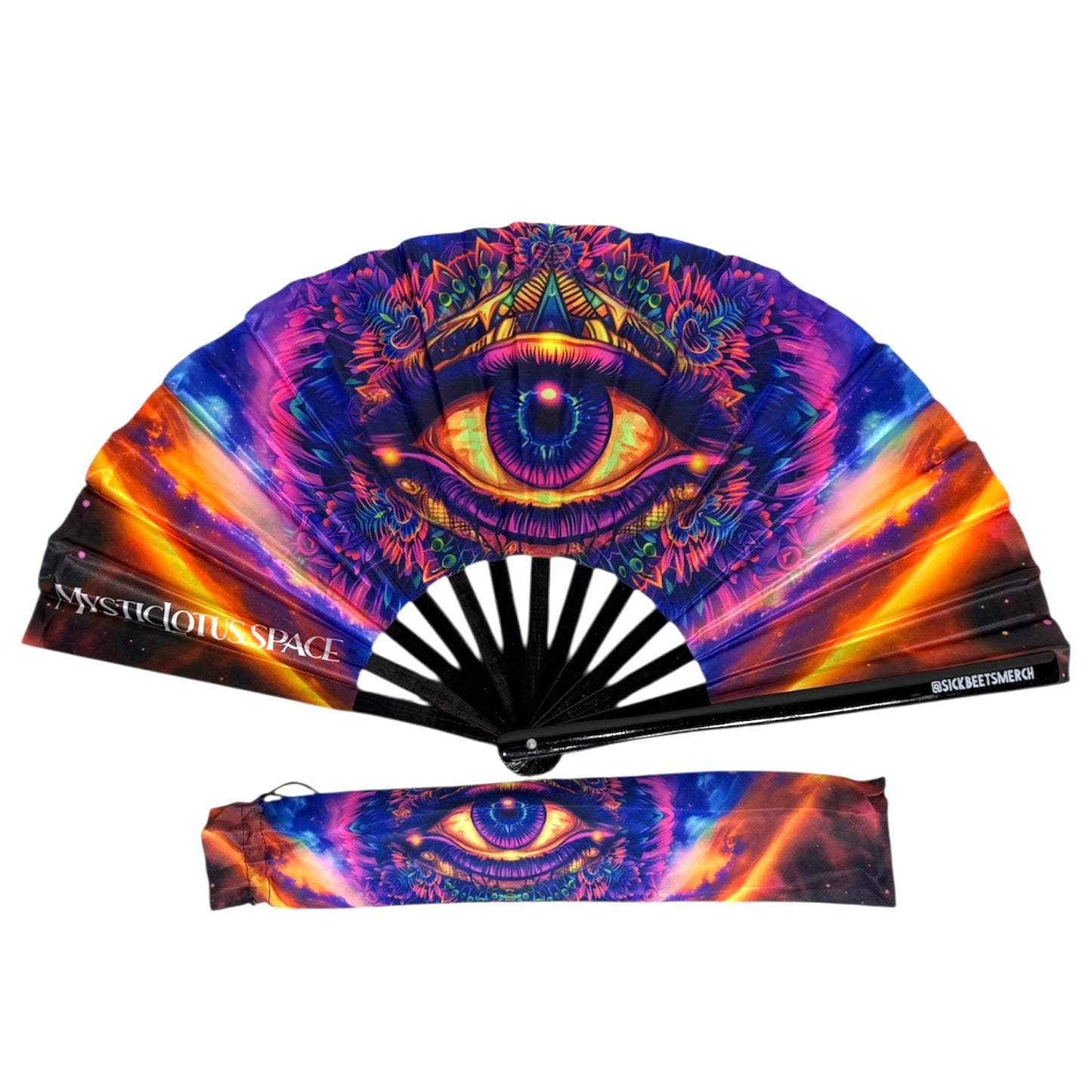 Eye See You Fan + Sleeve (UV Reactive)