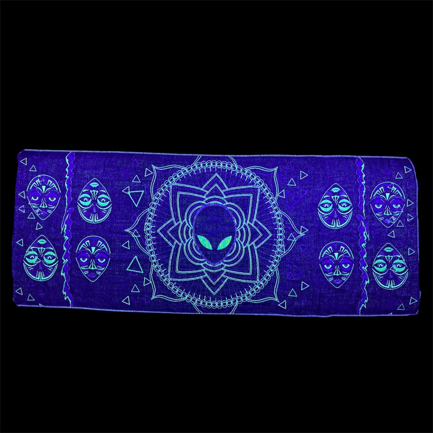 Lotus Alien Pashmina (UV Reactive)