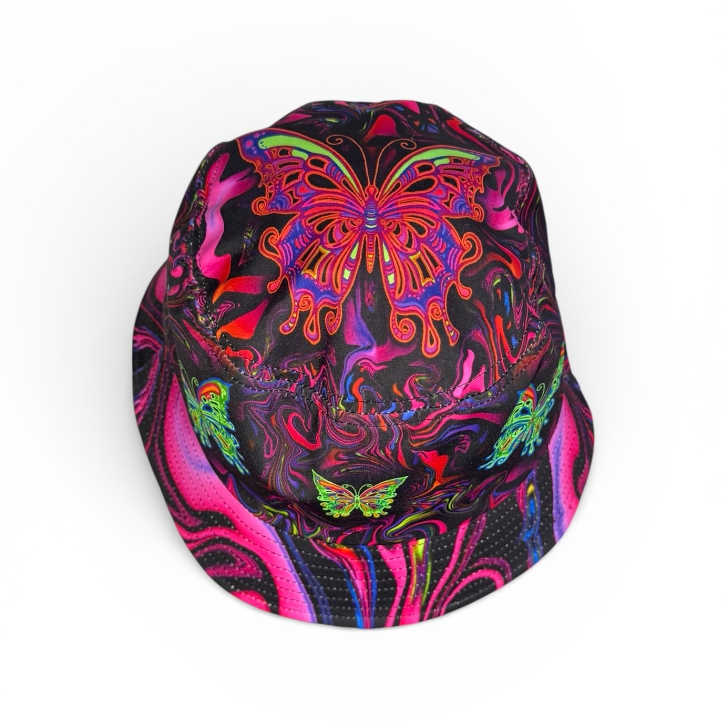 Butterfly Bucket Hat (UV Reactive)  -  Standard & Large Sizes